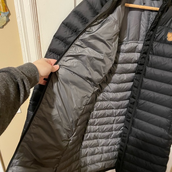 Fjallraven Snowflake Down Parka Black - Picture 5 of 11